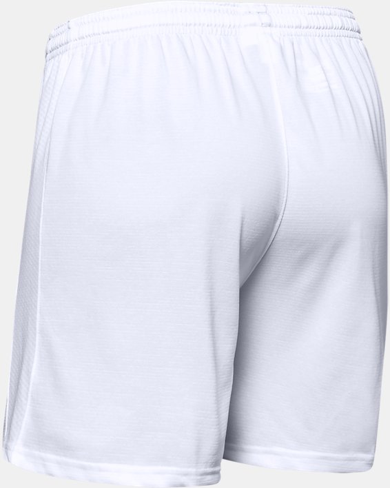 Women's UA Microthread Match Shorts, White, pdpMainDesktop image number 5